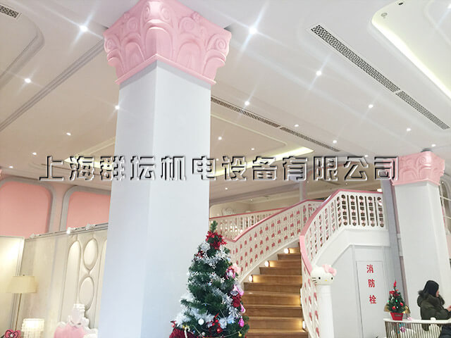 漢光國(guó)際大廈中央空調(diào)安裝效果圖